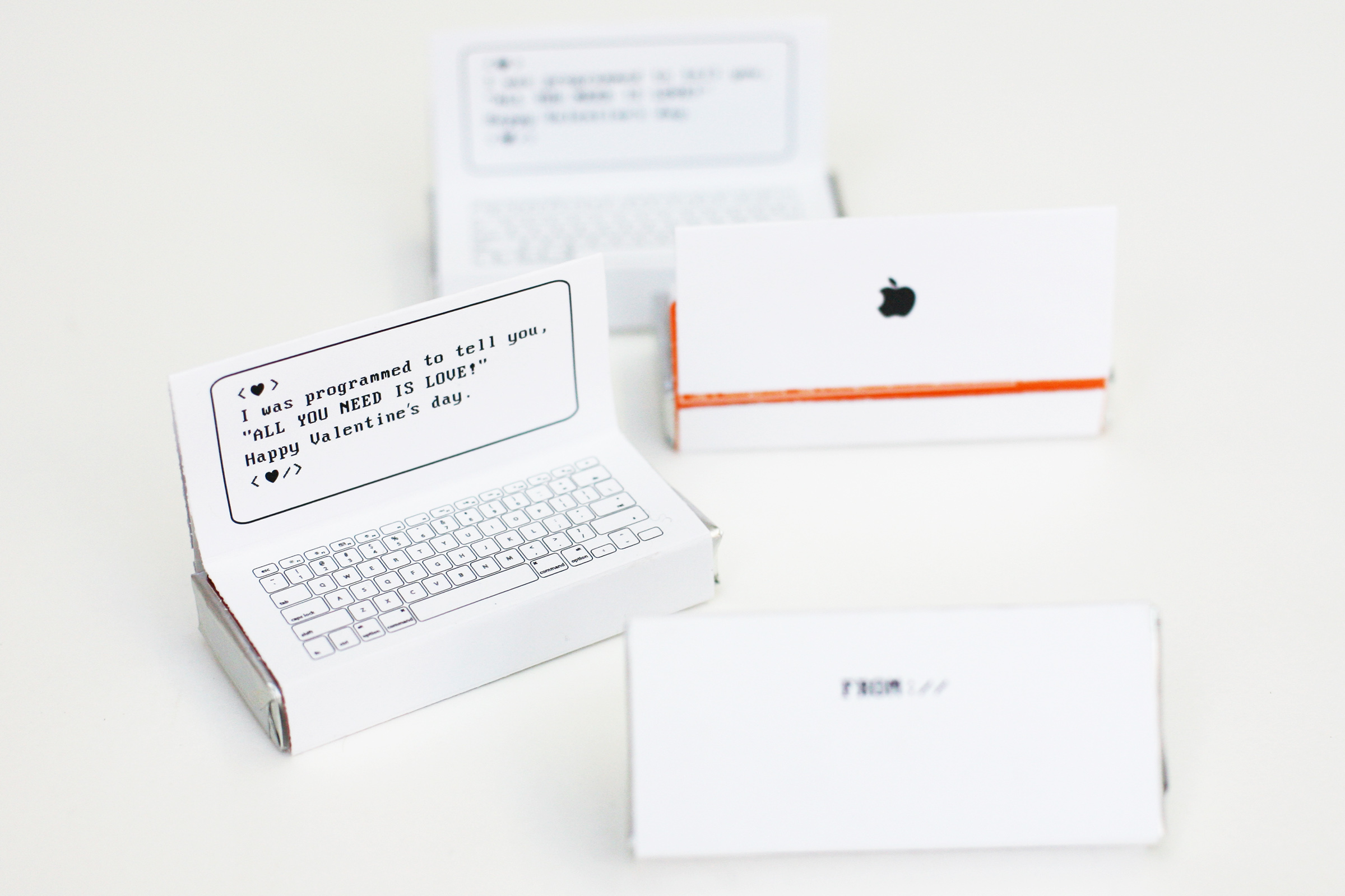 laptop valentine card printable via seejaneblog shop